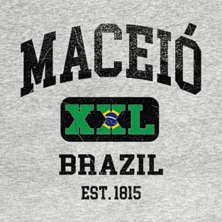 Maceio, Brazil - XXL Athletic design T-Shirt